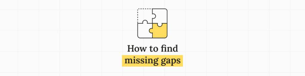 How_to_find_missing_gaps