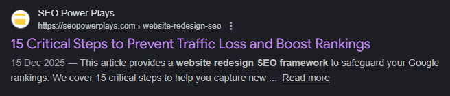Effective title tags Effective title tags