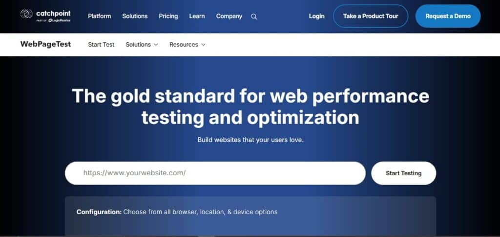 WebPageTest WebPageTest