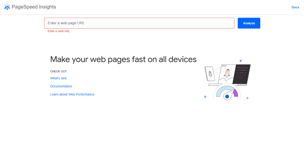 Page Speed Insights Page Speed Insights