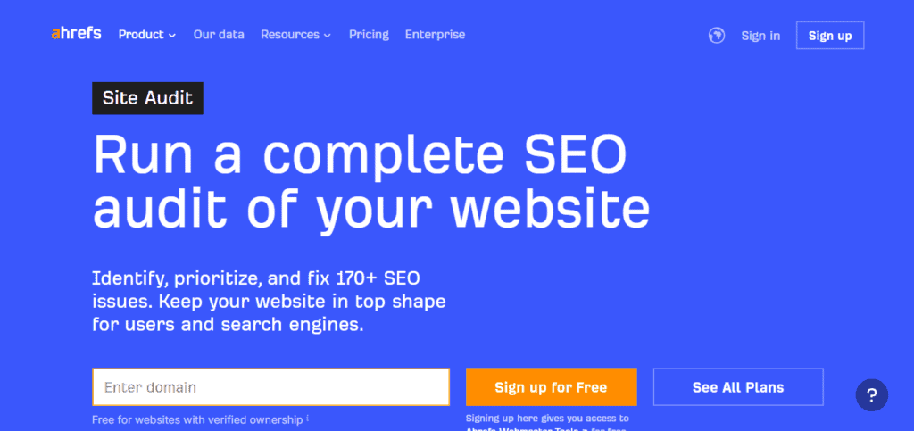 Ahrefs Site Audit Ahrefs Site Audit