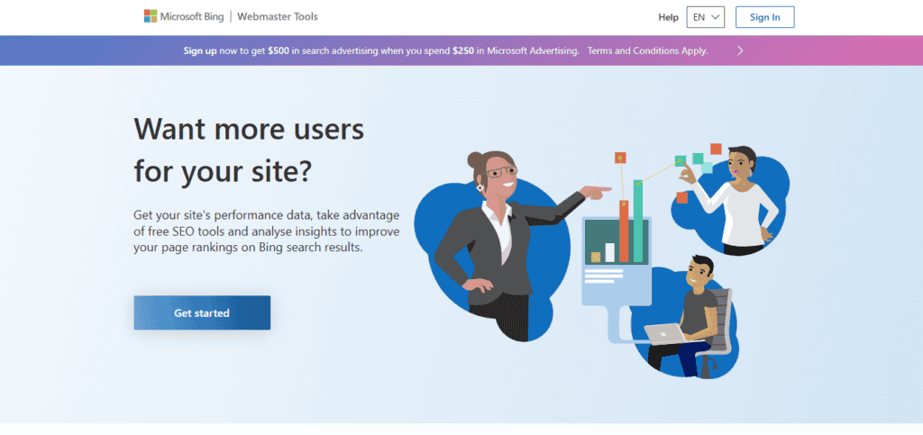 Bing Webmaster Tools Bing Webmaster Tools