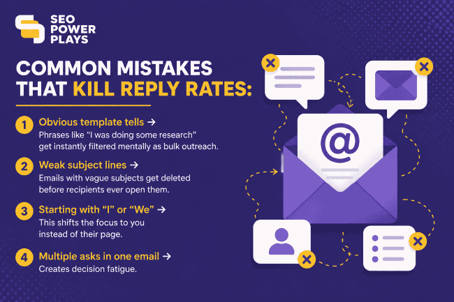 Outreach Mistakes