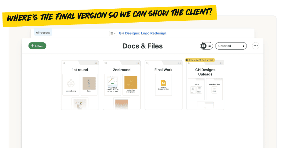 Basecamp Docs & Files